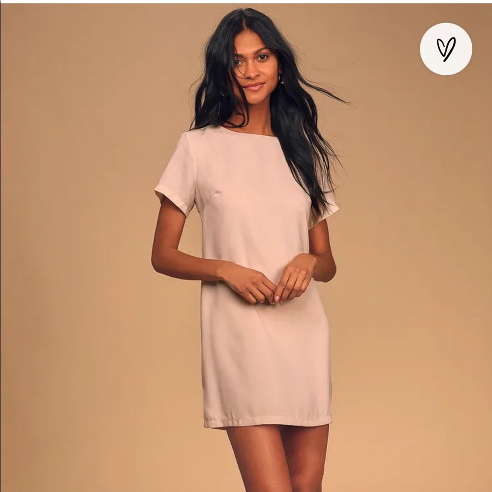 LuLu’s Blush Shift Dress